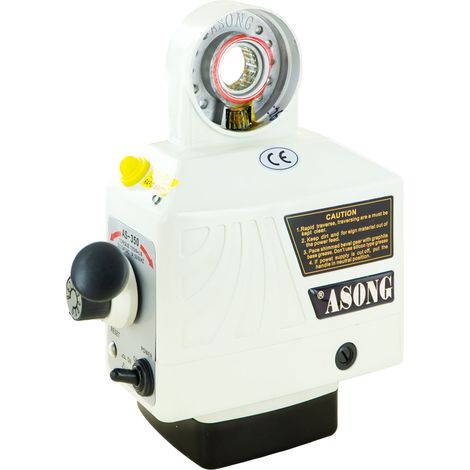 Avance automatique pour axe Y - AS-350 - 230 V - 15 Nm - pour fraiseuses et perceuses-fraiseuses MW-Tech AS-350 (1/4)