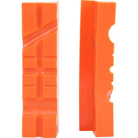 Protecteur de mâchoires TPU magnétique pour étau, lot de 1, coussin de protection pour pinces, accessoire d'atelier, 4,5/6 pouces (1/5)