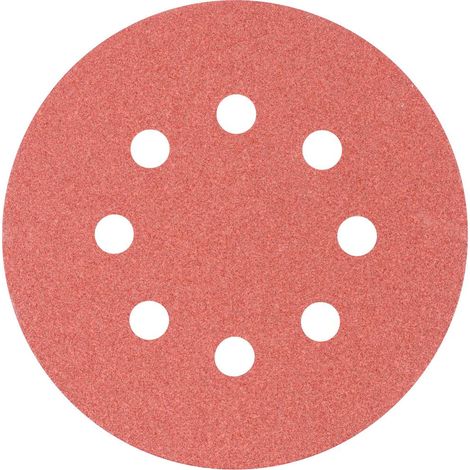 PFERD TOOLS KSS 125 8 L A 120 45017012 Feuille abrasive pour ponceuse excentrique perforé Grain 120 (Ø) 125 mm 25 pc(s) Y189642 (1/5)