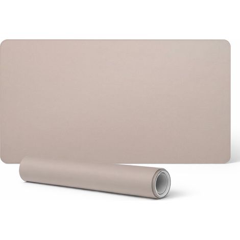 Alfombrilla de escritorio para dise帽adores gr谩ficos y dise帽adores, marr贸n claro, 90x45 cm