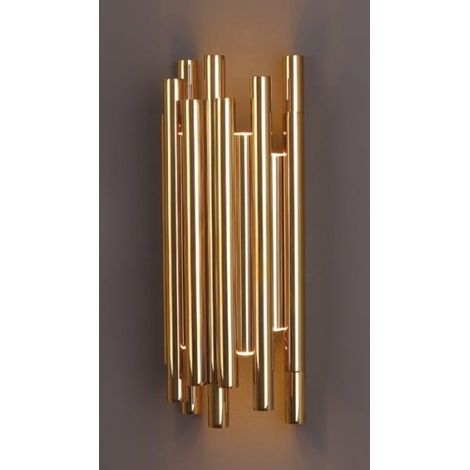 Applique Maxlight Organic oro LED 8W dimmerabile W0187D
