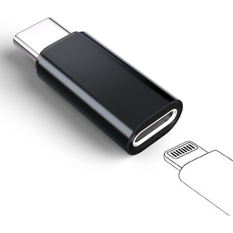 Adaptateur Lightning (femelle) vers USB-C (mâle), compatible avec iPhone 15 (1/4)