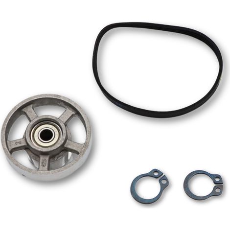 Ersatzteil - Kit poulie 88 mm d'origine - - BEKO, GRUNDIG, CONTINENTAL EDISON, FAR, LISTO, ESSENTIEL B, OCEANIC, ALTUS, COLDIS, WHIRLPOOL, ARISTON HOTPOINT, INDESIT (1/2)