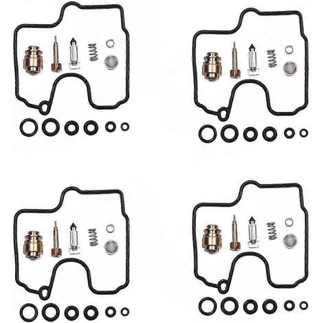 Kit de réparation et de réfection de carburateur pour moto Kawasaki ZX6R (1998-2002) : soupape d'arrêt d'air, outil pour moteur, soupape de démarrage. (1/5)