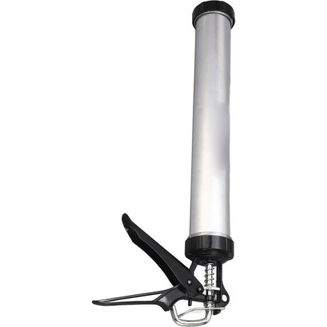 1 Silikonpistole und Aluminiumschlauch, 600 ml, inkl. 10 Düsen (1/5)