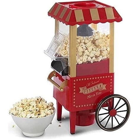 Air Popcorn Popper Classic Carte Pop-Corn Machine de Pop-Corn Machine de Pop-Corn Appareil de Pop-Corn Distributeur Grats[19]