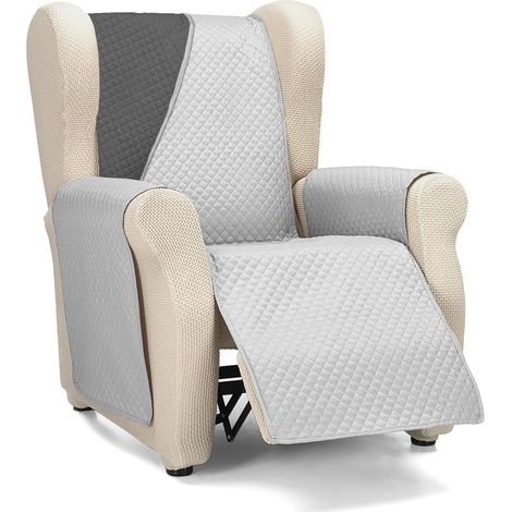 Housse de canapé 1 Place/Relax - Gris/Anthracite (1/5)