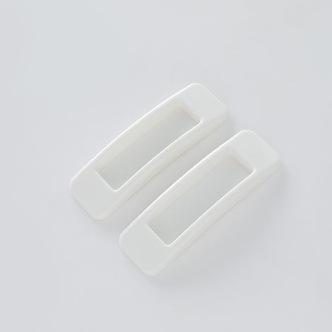 CYUNSHOP Poignée adhésive pour portes/fenêtres, lot de 10 – Plastique, sans perçage, couleurs variées (blanc). (1/5)