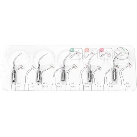 5 pièces P1 Détartreur ultrasonique dentaire Woodpecker Embouts de détartrage parodontal Embout endodontique (1/4)