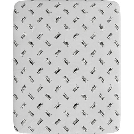 Coprimaterasso Elasticizzato Matrimoniale in Poliestere Grigio Chiaro (1/5)