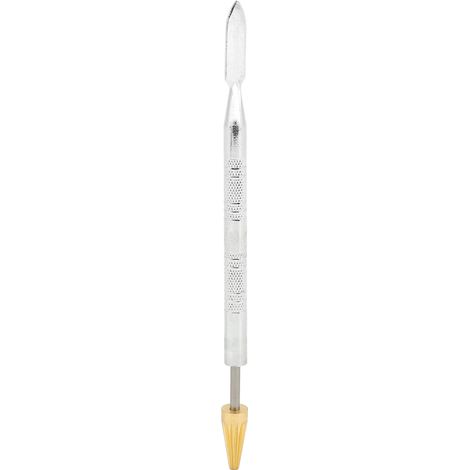 Stylo à huile double usage durable pour cuir et couture, pointe dorée anti-rouille et facile à nettoyer. (1/5)