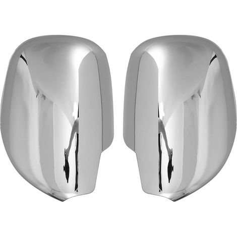 Couvercles chromés ABS pour miroirs latéraux Toyota 4Runner Prado FJ120 Hilux Surf Hiace 2002-2016 - 2 pièces, design sport (1/5)