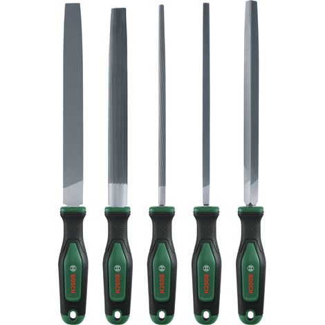 BOSCH 1600A02ZB0 Juego de 5 limas de 200 mm