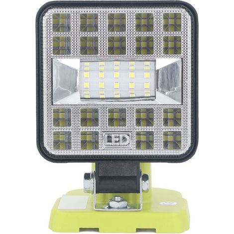 LED-Arbeitsleuchte, 1800 lm Spot, für Ryobi P189 P190 PBP002 PBP003 RB18L50 BPL1820, 18V 14,4V Lithium-Akku (1/5)