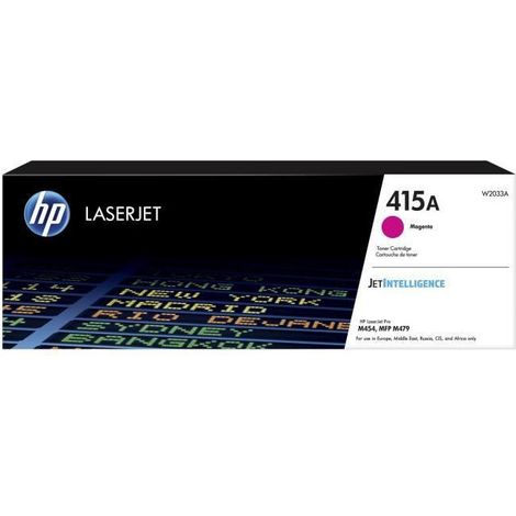HP Cartucho de tóner Original LaserJet 415A magenta