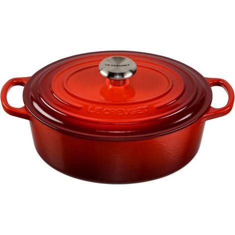 Le Creuset Signature Bräter oval 27 cm kirschrot
