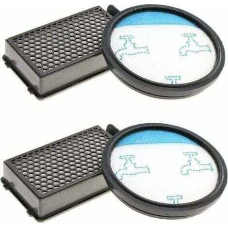 Kit di 2 filtri per aspirapolvere ciclonici Rowenta Compact Power, come RO3731EA, RO3724EA, RO3753EA, RO3786EA, RO3798EA, RO3718EA, RP3721EA, filtri come ZR005901 INHHUB