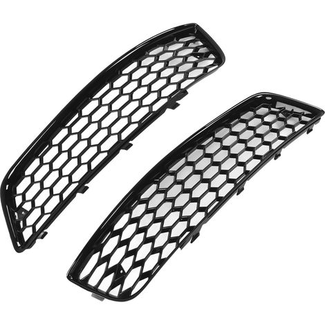 2x Nebelscheinwerfergitter in Hochglanzschwarz für Audi A3 8P (2009–2013), Stoßstangenersatzteil 8P0807681D (1/5)