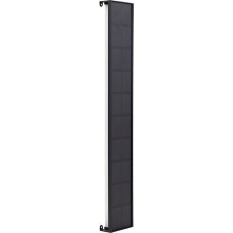 Lindby LED 'Laarni' in Nero da Alluminio