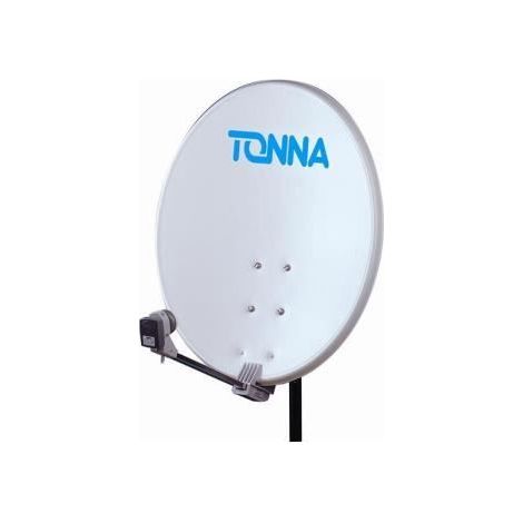 ANT.80CM ACIER GRIS + LNB TONNA - 708880