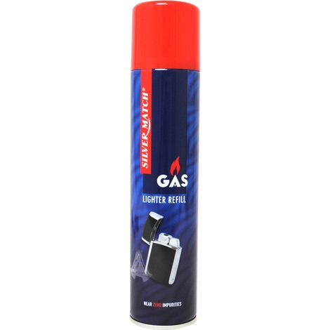 Recharge Gaz Silver Match Lot 6 Cartouches Butane 300ml - Silver Match (1/3)