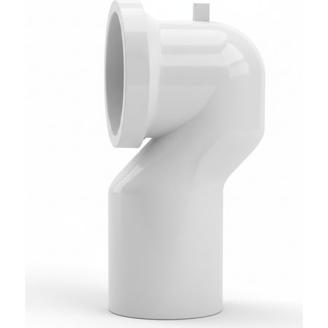 Curva wc a collo di cigno in pp bianco dn110 bampi bcurwc11