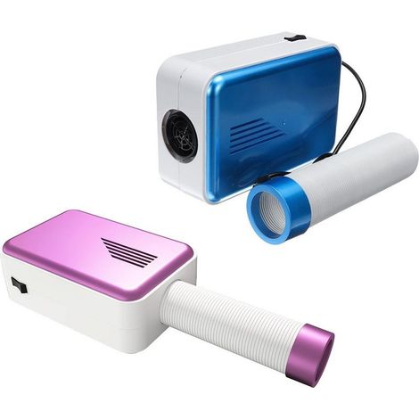 Mediawave Store – Tragbarer elektrischer Wäschetrockner (600 W) – Abmessungen: 24 x 16 x 10 cm – Ausziehbarer Schlauch: 18–60 cm – Multifunktional für Kleidung und Schuhe (1/5)