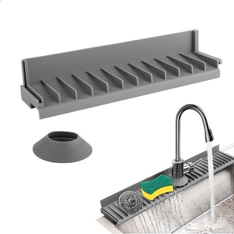 Tappetino di scarico per lavello,tappetino antigoccia in silicone per rubinetto,silicone