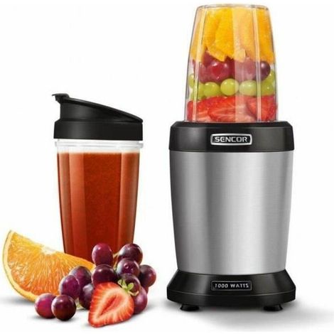 Sencor SNB 4302SS Standmixer Smoothie grau silber 1000W