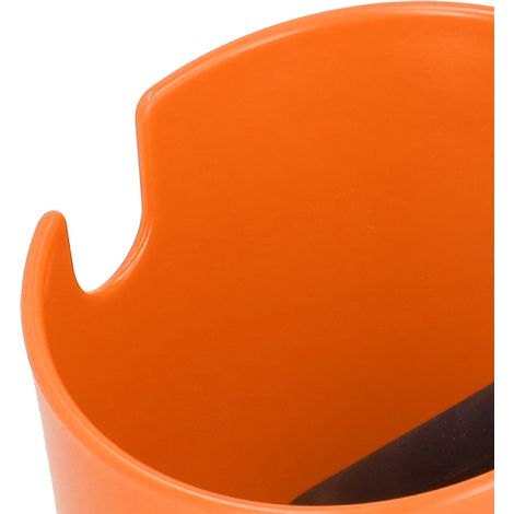 Bac à marc de café antidérapant, seau, conteneur, accessoire (orange) (1/5)