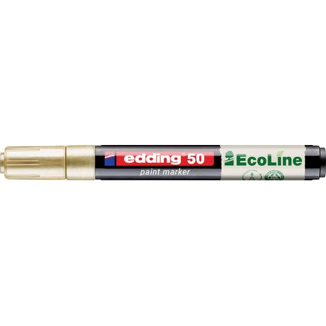 Edding 50 EcoLine 4-50-053 Marqueur peinture or 2 mm, 3 mm (1/5)