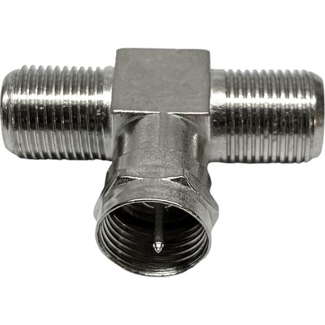 Conector en T tipo F / Conector F / Enchufe F
