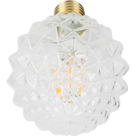 Ampoule rétro G95 E27 forme originale lampe à filament vintage 4W 220V 360lm lumière chaude (1/5)