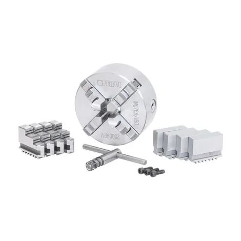 Fervi M076A/160 Mandrin de précision auto-centrant pour tour 4+4+4 mors