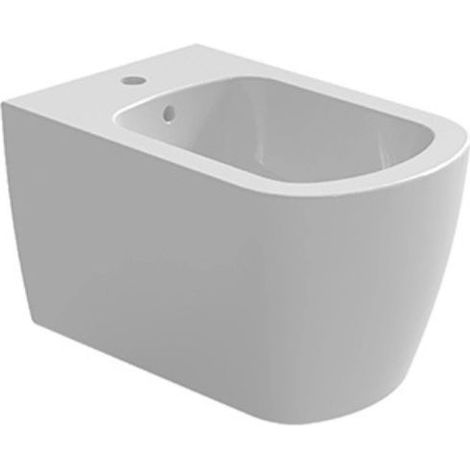 Bidet Azzurra Aurea Sospeso 55x36 cm Bianco Lucido Monoforo