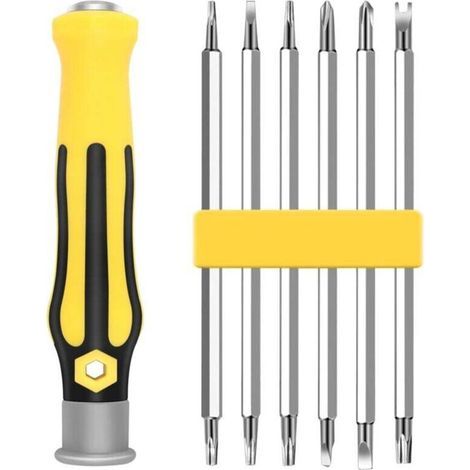 Cacciavite multifunzione 12 in 1 con doppia punta Torx, forma speciale, per uso domestico (1/4)