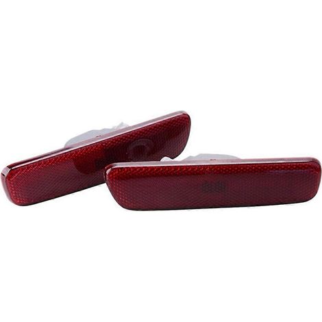 Lot de 2 feux de signalisation latéraux à LED rouges pour pare-chocs arrière Lexus RX300 IS300 (1/5)