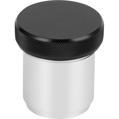 Couvercle de réservoir d'eau et de carburant en alliage d'aluminium, bouchon de remplissage à souder, diamètre intérieur 1,5 pouce, pièces de modification automobile, noir (1/5)
