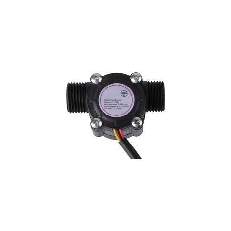 Wasserdurchflusssensor, hochpräziser G1/2-Durchflussmesser mit Schalter und Zähler 1–30 l/min (1/5)
