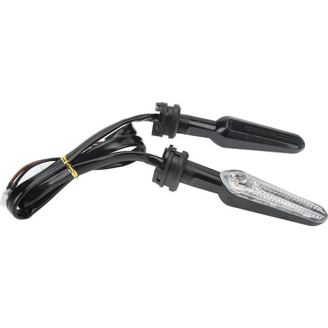 Clignotants Moto LED Ambre 12V 2 Pièces Feux Indicateurs Universels pour Yamaha YZF R15 R25 R3 R6S R1 R7 R9 (1/5)