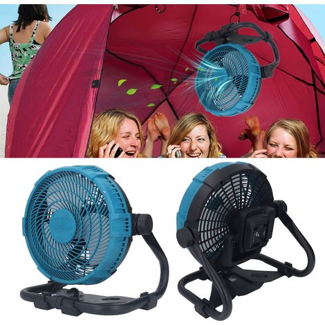 Ventilateur industriel de 12 pouces à double usage avec batterie au lithium et flux d'air ultra puissant, compatible avec les modèles BL1015, BL1016, BL1020B, BL1021B, BL1040B et BL1041B (norme europé (1/5)
