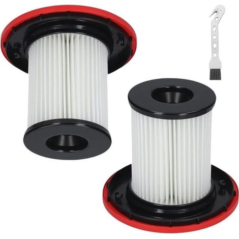 2 filtres 1 brosse Kit d'accessoires pour Bosch Unlimited Series 6 Battery Vacuum BKS611MTB BCS611AM,Aspirateur eau et poussière (1/4)