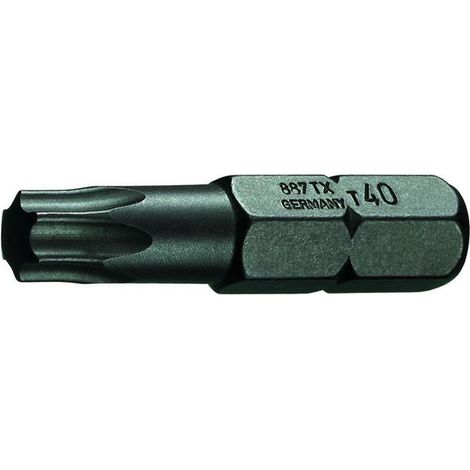 Schraubendreher-Bit 1/4 Gedore Six Pans Für Torx®-Schrauben T10 x 25. -pl (1/4)
