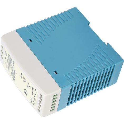 BERM Industrie-Schaltnetzteil, Einzelausgang, DIN-Schiene, MDR-40-24, 24 V, 40 W, 100–240 V AC (1/5)