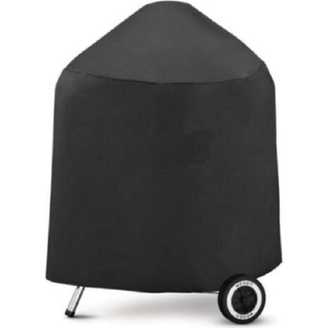 Housse De Barbecue Au Charbon De Bois, Housse De Barbecue Ronde Pour 70cm, Imperméable, Résistante Aux Uv Et Respirante (1/4)