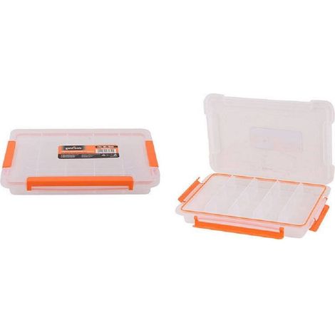TRADE SHOP - Cassetta Portautensili Scomparti Regolabili Viti Tasselli Organizer 274x180x45mm -
