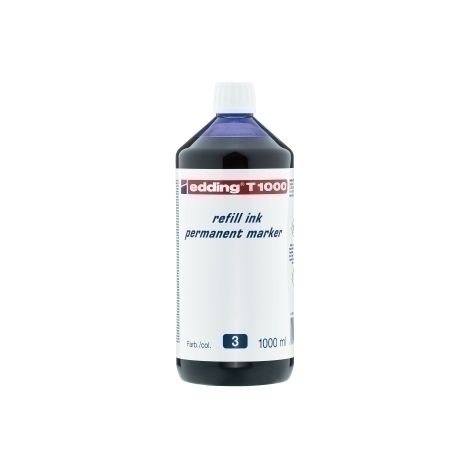 TINTA ROTUL.EDDING 1 litro T1000 AZUL