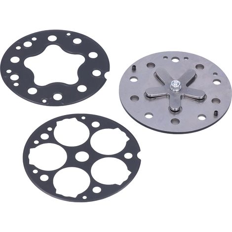 Ensemble de 3 plaques de soupapes de compresseur automobile en métal, remplacement pour modèle SD508 5H14 (1/5)