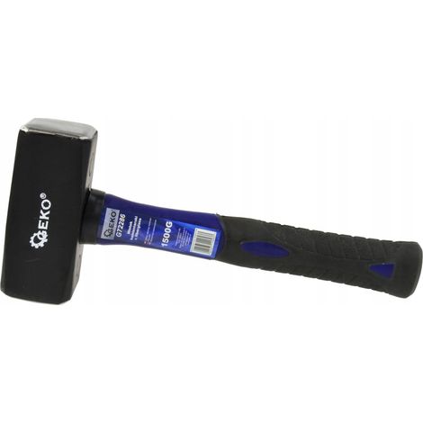 geko Professioneller grauer Vorschlaghammer 262 mm mit Anti-Vibrationsfunktion