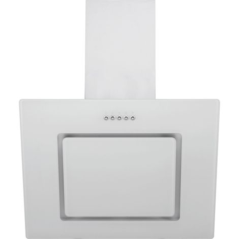 Cappa aspirante cappa inclinata senza testa 60 cm cappa a parete bianca Respecta